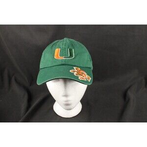 Vintage T.E.I. University of Miami Youth Cap Old Logo Dad Cap Adjustable Buckle